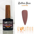 RUBBER BASE COVER PINK 10ML EVOLUTION