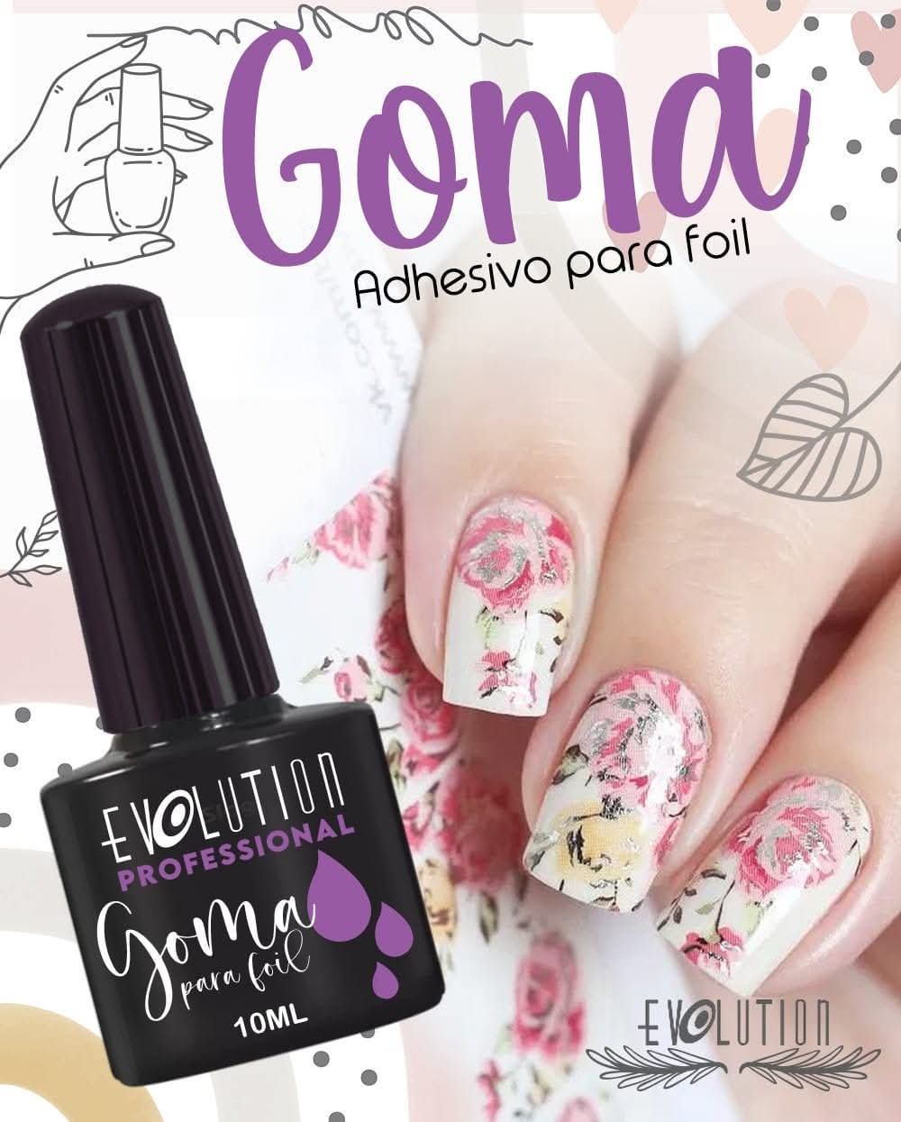 GOMA PARA FOIL 10ML EVOLUTION