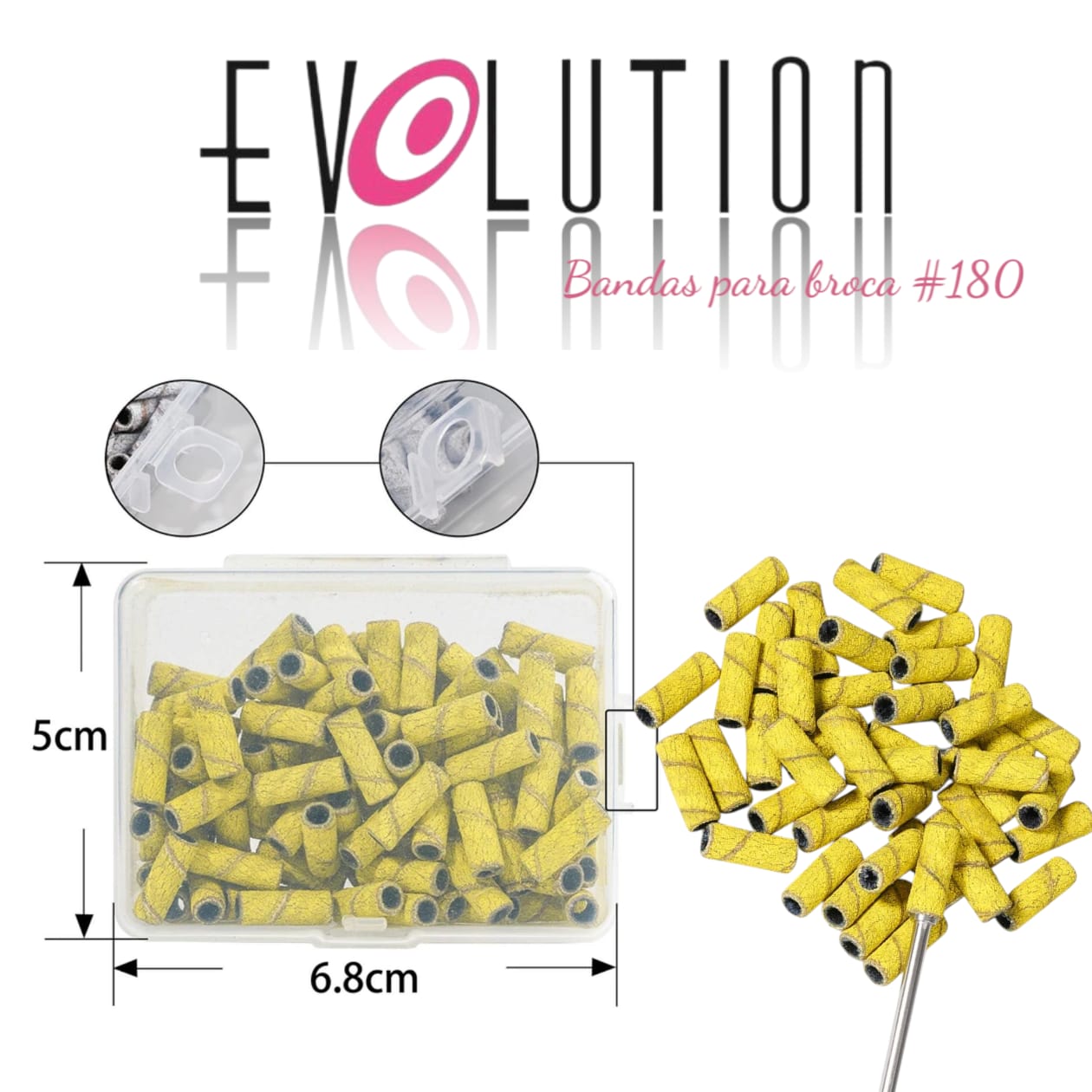 BANDAS PARA BROCAS 180 AMARILLO