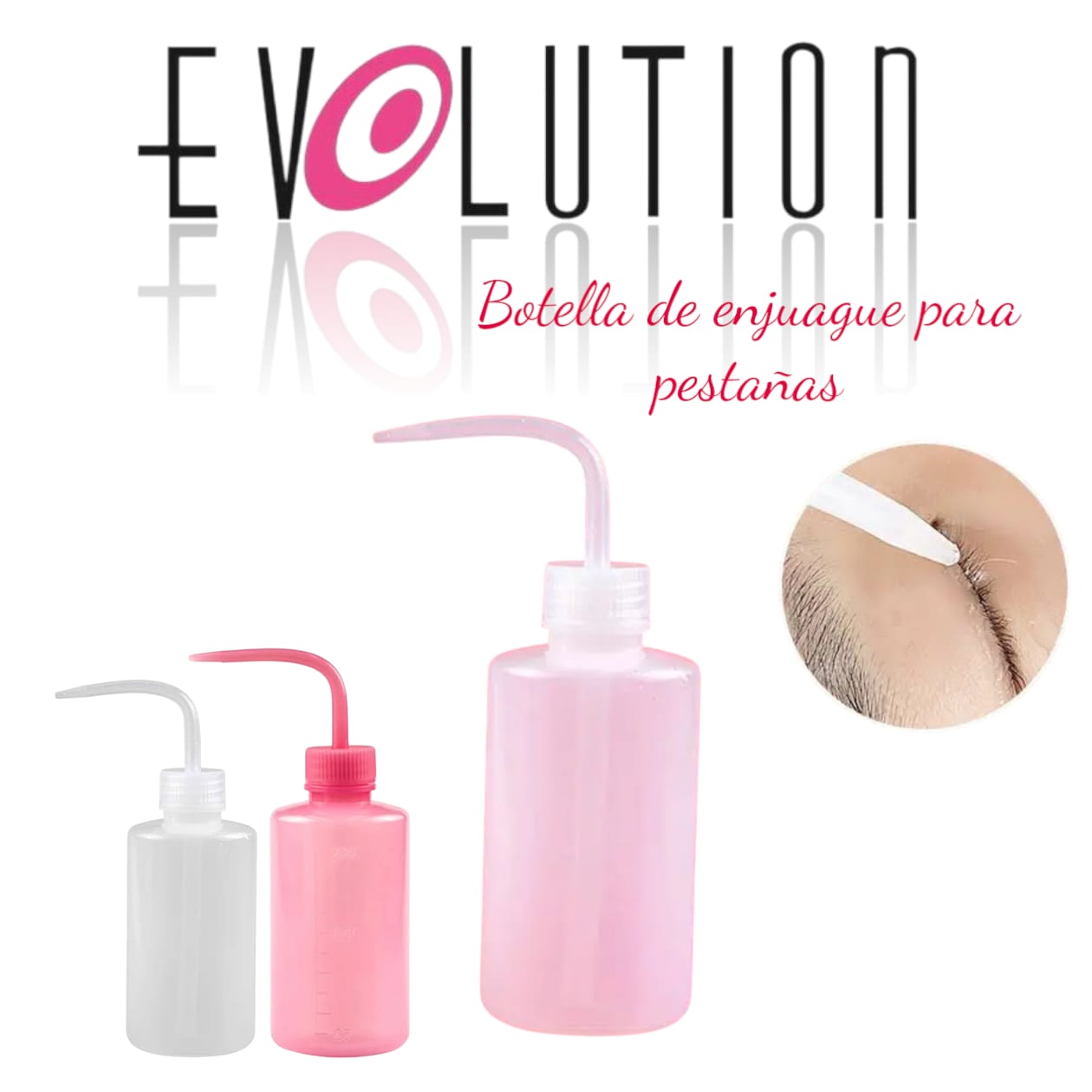 BOTELLA DE ENJUAGUE PARA PESTAÑAS