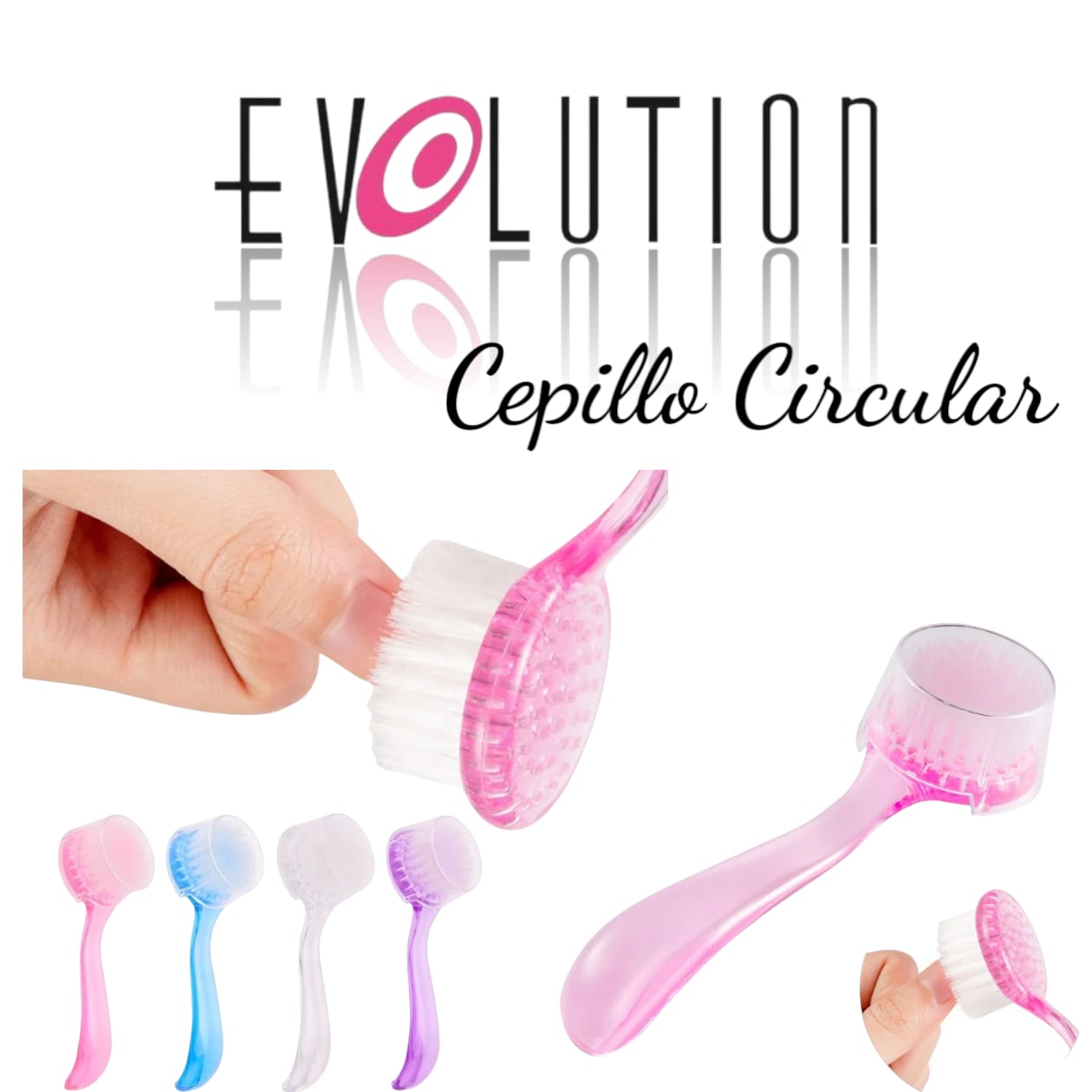 CEPILLO CIRCULAR MANGO PLASTICO