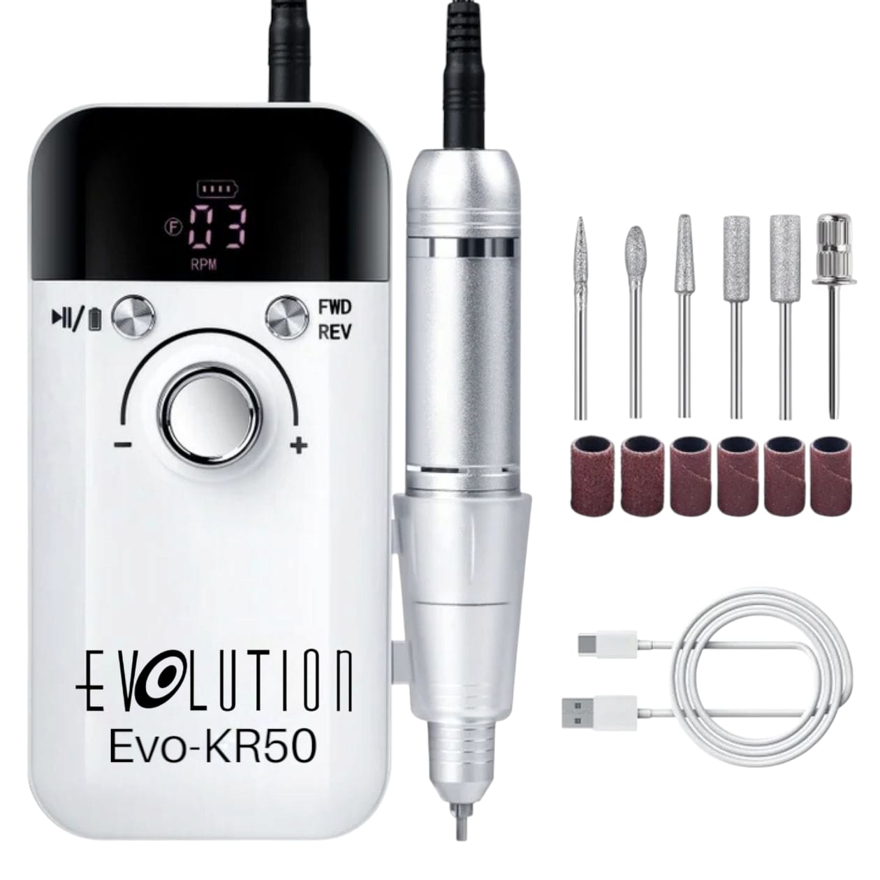 DRILL INALAMBRICO EVO-KR50 EVOLUTION BLANCO