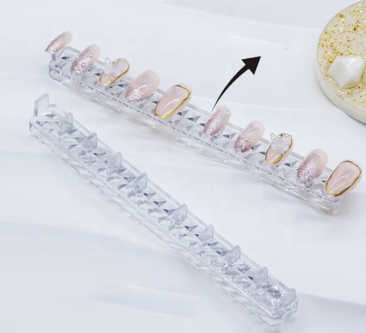 SOPORTE PARA UÑAS CON DISEÑO