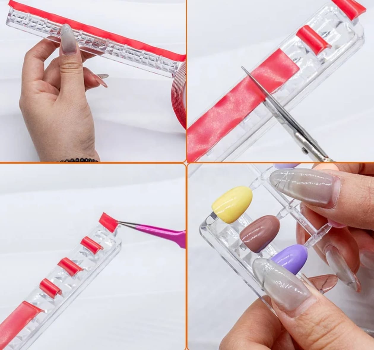 SOPORTE PARA UÑAS CON DISEÑO