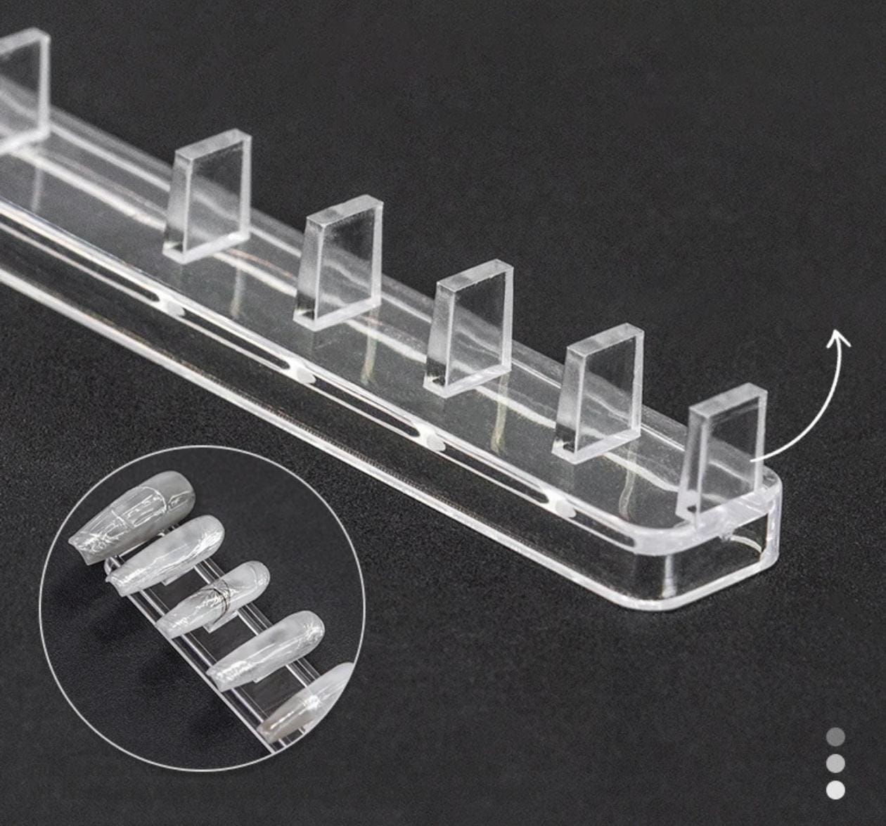 SOPORTE PARA UÑAS CON DISEÑO