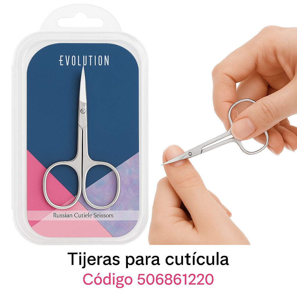 TIJERA PARA CUTICULA PROFESSIONAL PLATEADA