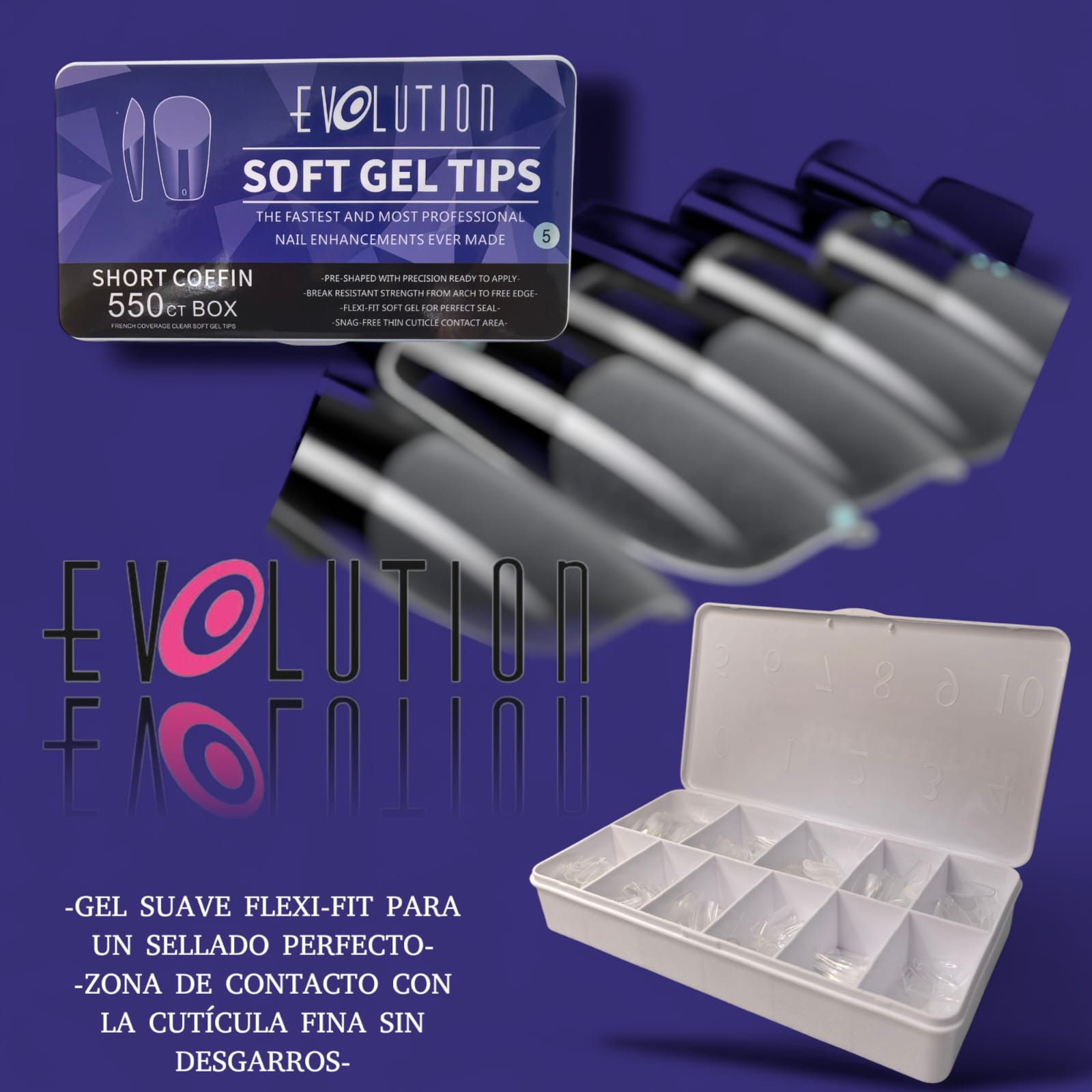 UÑAS GEL PEQUEÑO 550