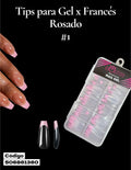 TIPS GEL X FRANCES ROSADO #1