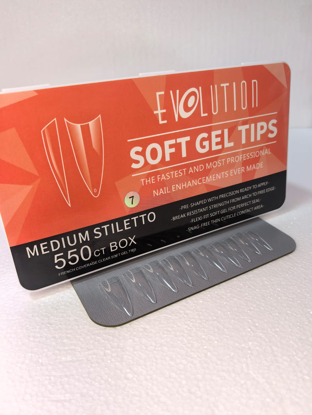 UÑAS DE GEL PUNTA STILETTO