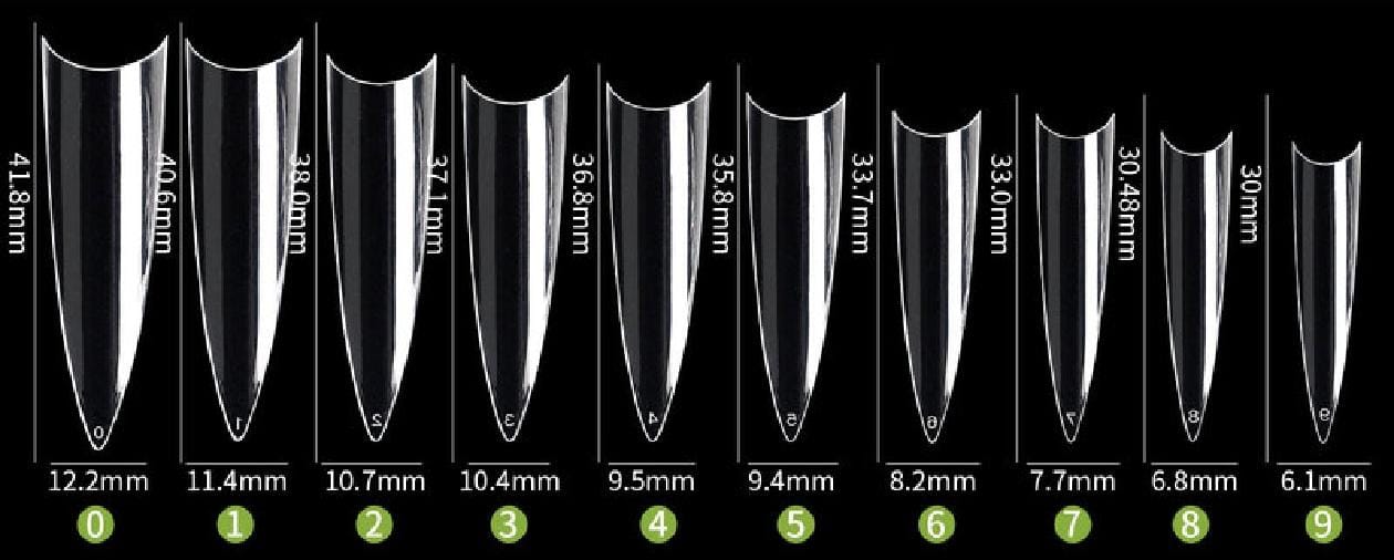 UÑAS DE GEL PUNTA STILETTO