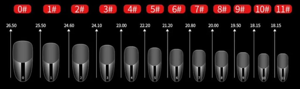 UÑAS GEL OVALADA MEDIANO 550UD