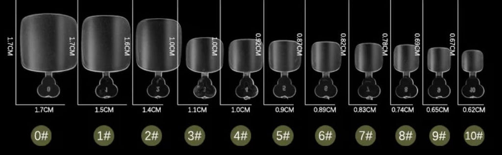 UÑAS DE GEL PARA PIES 550UD