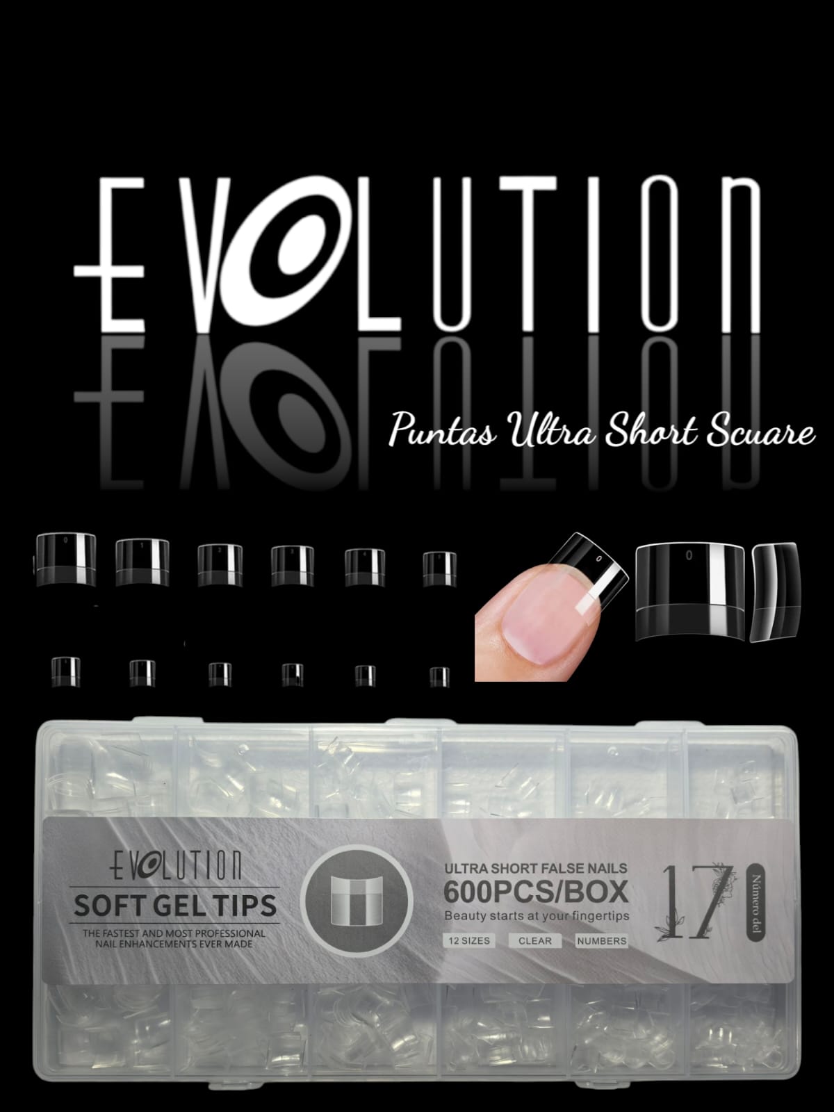 PUNTAS ULTRA SHORT SCUARE